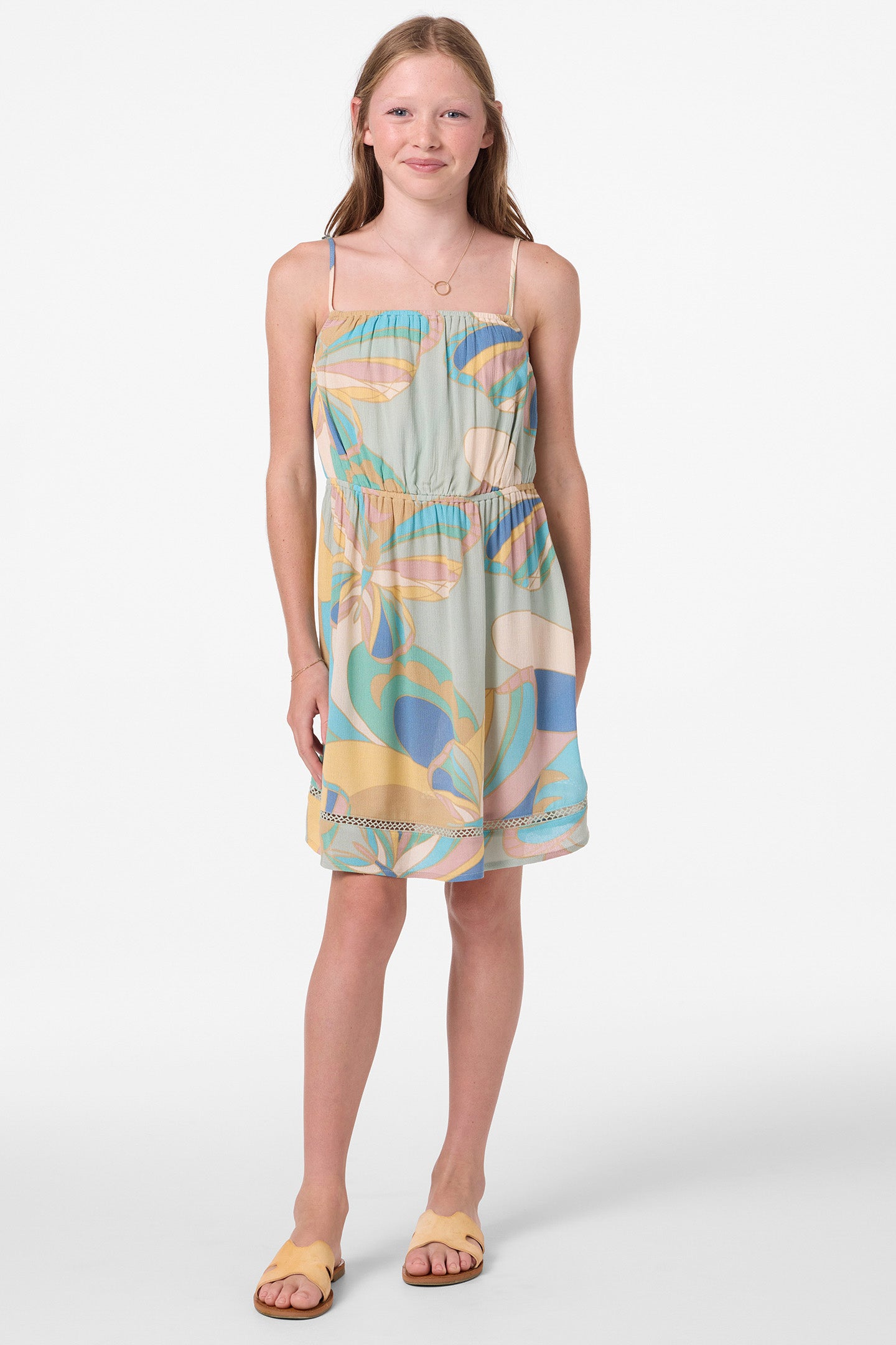 Girl's Alden Butterfly Mini Dress - Image 3