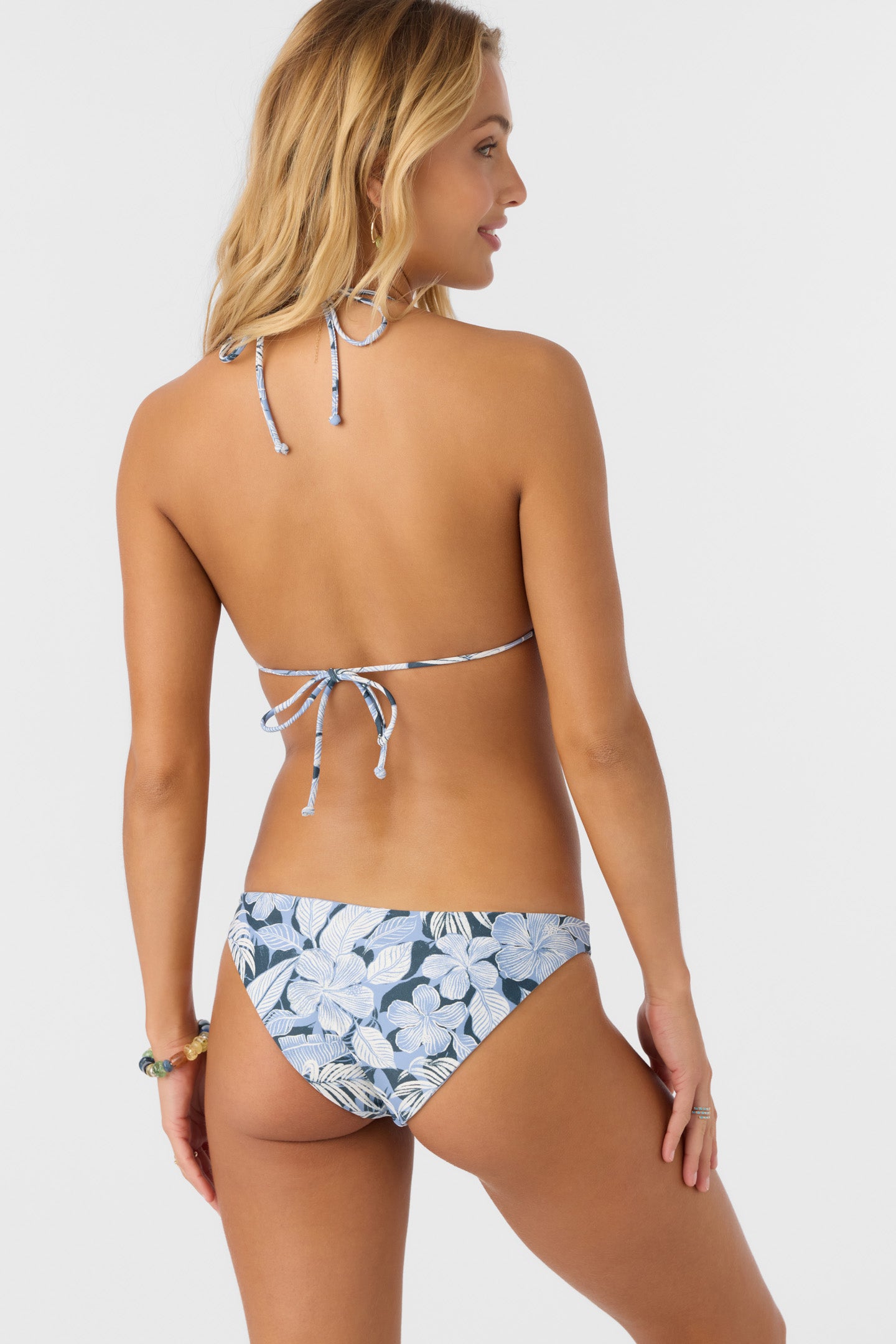 Palmetto Floral Stripe Reversible Rockley Classic Bottoms - Image 2