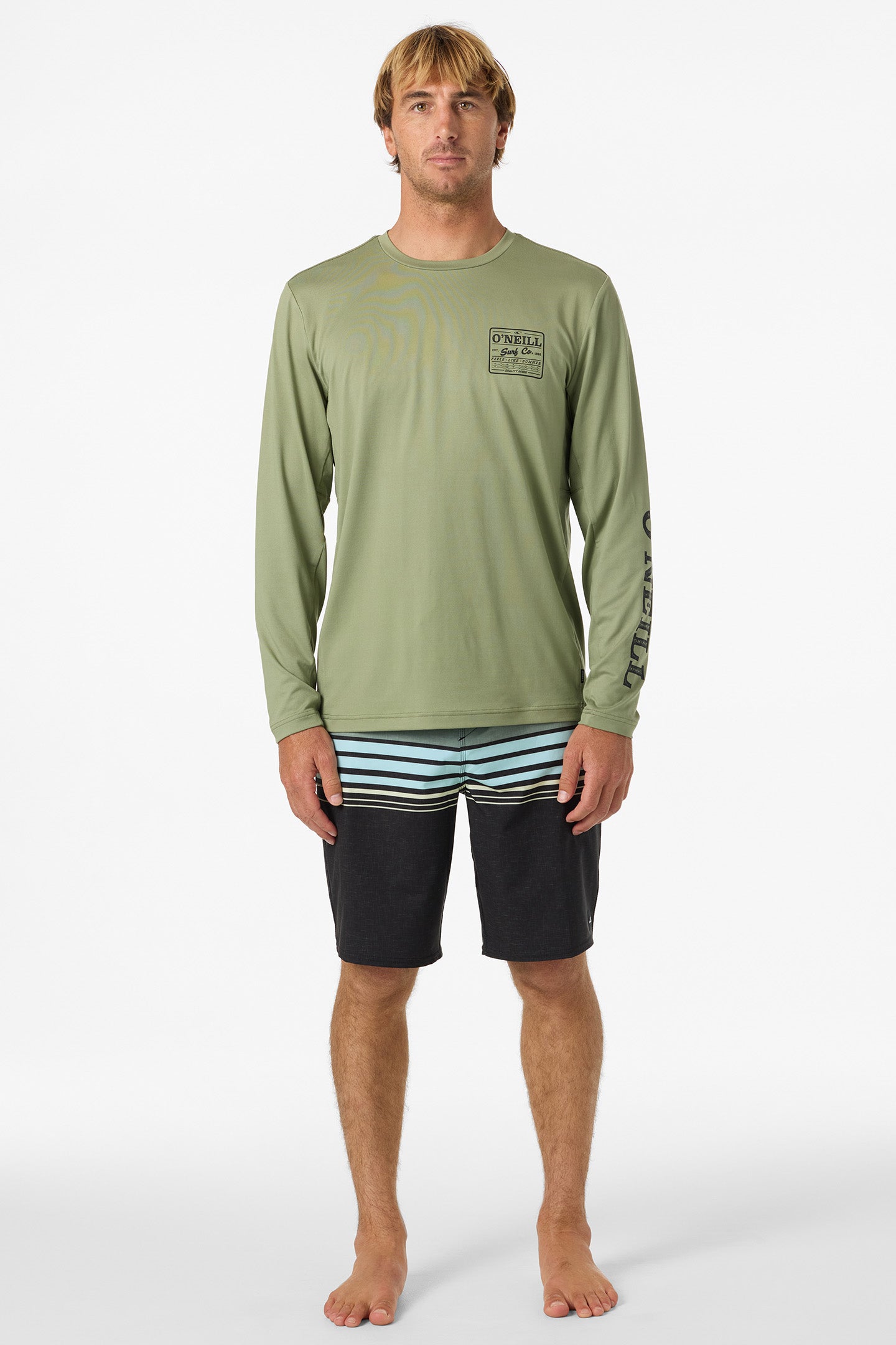 Block UPF Long Sleeve Tee - Image 2