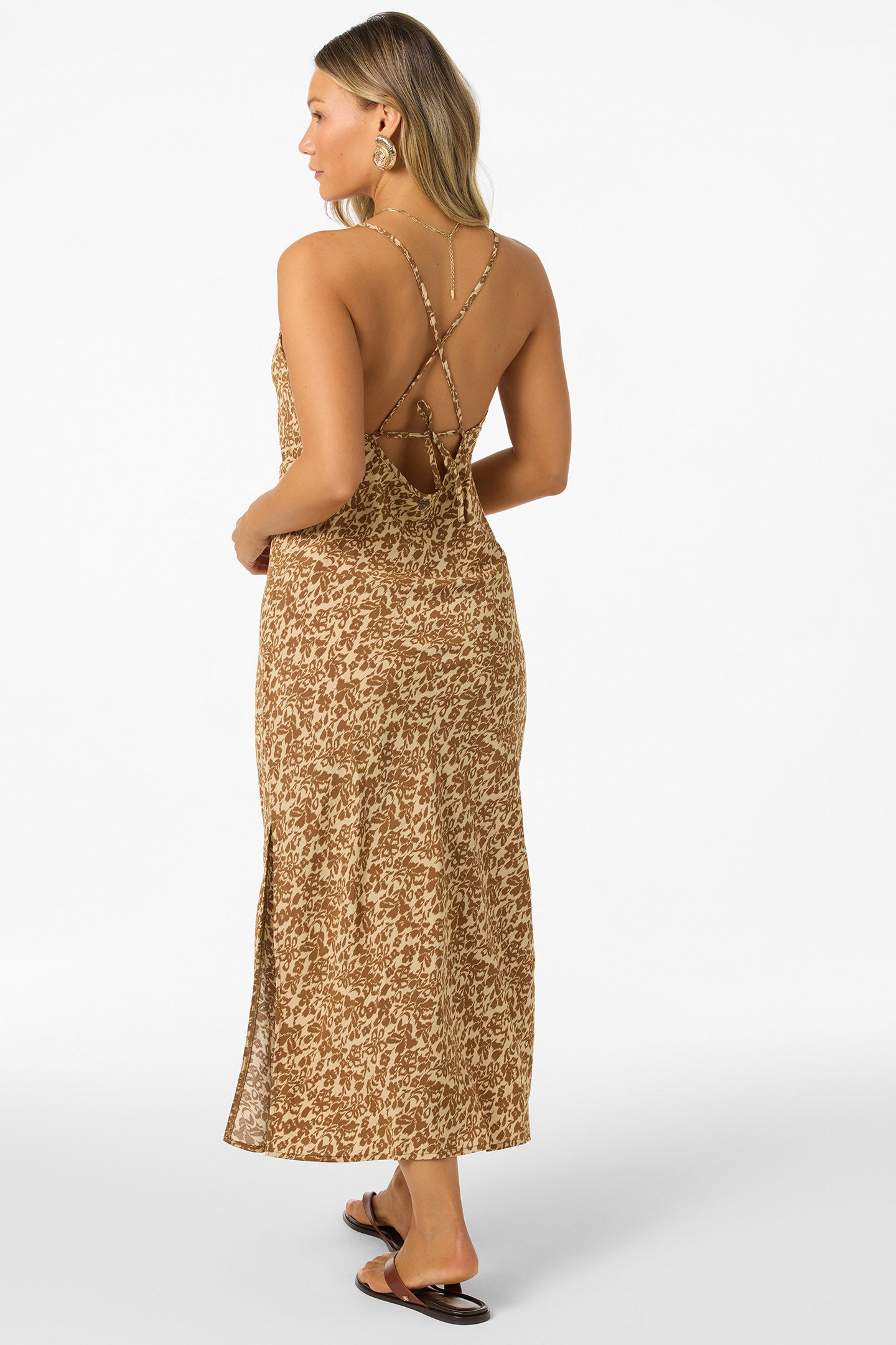Holly Animal Midi Dress - Image 2