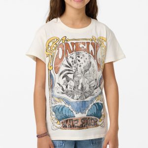 Girl's Wave Rider Oversized Tee